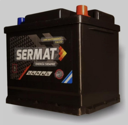 Bateria Sermat 12x45 8v Clio Mio Palio For Ka Ecosport 1ra Derecho