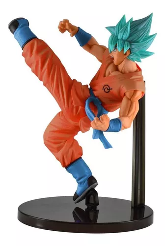 Boneco Dragon Ball Super Banpresto Son Goku FES - SSJ Goku