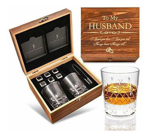 Anniversary For Him I Men - Juego De Vasos De Whisky - Graba