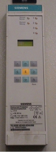 Relé De Proteção Siemens 7sj6005