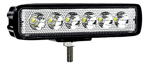 Kit 2 Farol De Barra Super Led 18w Auxilar 12v-60v Premium