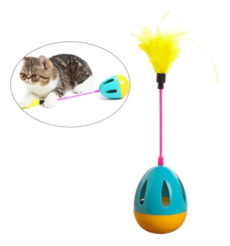 Juguete Para Gato Mascota Con Campana Diversion 