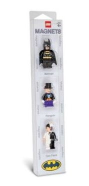 Lego Batman Minifig Magnet Set 3 Batman Penguin Twoface