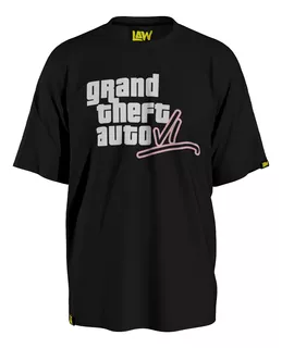 Remera Grand Theft Auto 6 - Gta 6 - Rockstar Games - Unisex