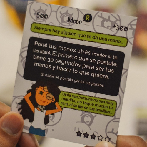 Juego De Mesa Consignas Para Toda La Familia Ordencia