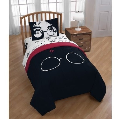 Edredon Individual Con Sabanas Nuevo Modelo Harry Potter