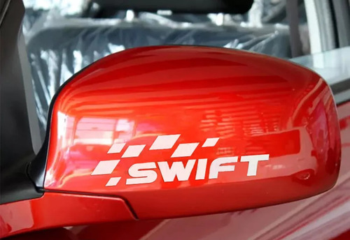 Calcomania Sticker Calcos Vinilo Espejos Suzuki Swift 2 Unid