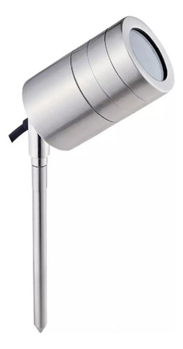 Luminaria De Jardin Estaca - Para Dicro Acero Inoxidable