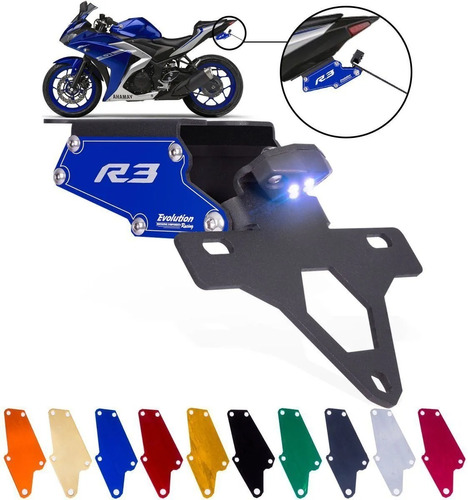 Portamatricula Yamaha Yzf R3 19/20 Mk Motos