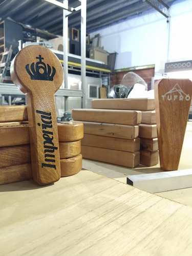 Tap Handle Manija Para Canilla Cerveceria Chopera De Madera
