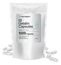 Comprar Cápsulas Vacías Horbach, Tamaño 00, 1000 Cápsulas De Gelatin
