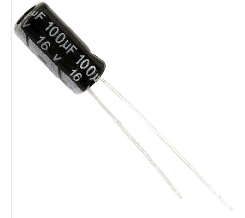 Condensador Electrolítico 100uf- 16v -105°c- 5x8mm- Droncom