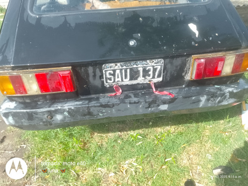 Auto Fiat 147 , Color Negro Algunos Detalles F.bateria