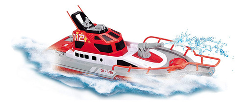 Dickie Toys 15 Rc Rescue Boat Con Bomba De Agua De Trabajo,
