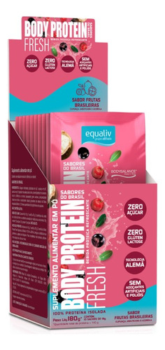 Body Protein Fresh - 10 Sachês