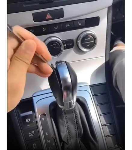 Tapa Para Dsg Pomo De Vw Jetta Bora Passat Golf Beetle Piel