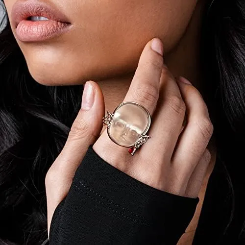 Lvow Ajustable Y2k Estilo Oscuro Anillos De Moda Para Unisex