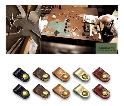 . 2024 10 Correas Universales De Cuero For Auriculares,