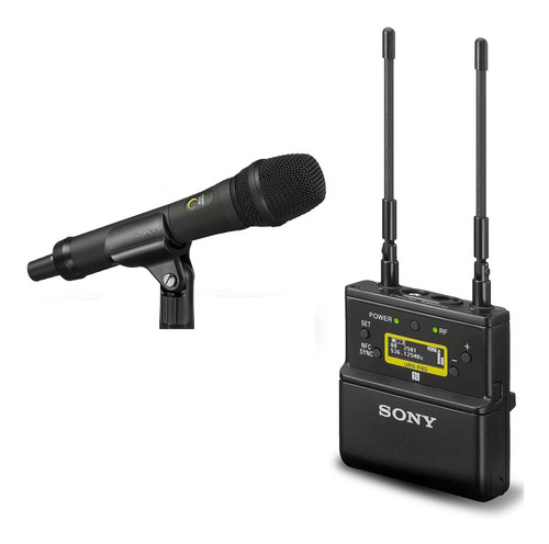Sistema Wireless Sony Uwp-d22 Microfone De Mão Cardioide Sem