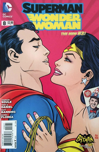 Comic - Superman Wonder Woman #8 Allred Variant Cover