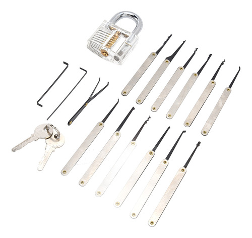 Juego De Ganzúas Locksmith, Kit De Recogida De Seguridad Pro