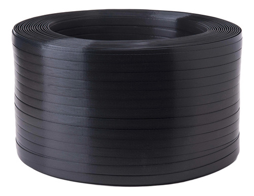 1 Rollo De Fleje Plastico Negro De 13mm  (6 Kgs. Aprox.)