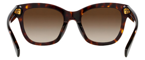 Óculos de sol femininos originais Ralph Ra5301, cor marrom, cor da moldura, marrom