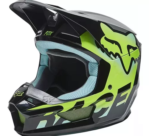 CASCO MOTO NIÑO KIDS 350 BLANCO VERDE