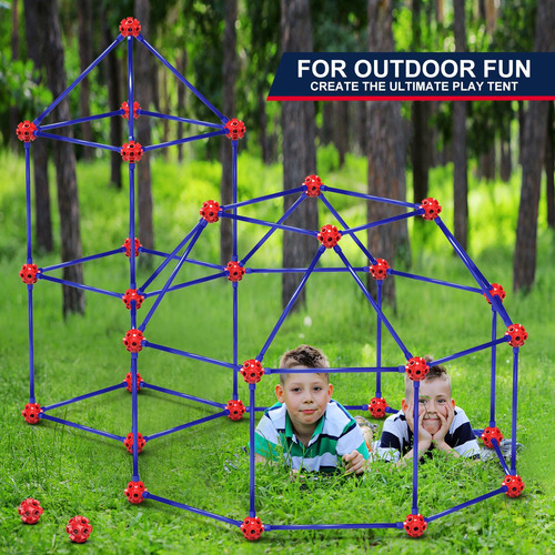 Construcción De Fortalezas Para Niños 180 Pcs Juego Creativo