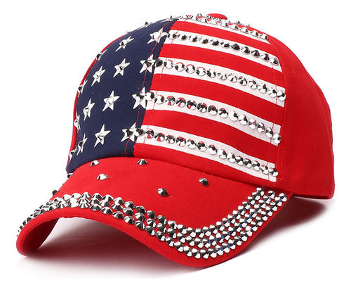 Gorra Publicitaria Bandera Americana Gorra De Béisbol