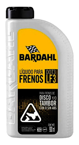 Liquido Para Frenos Disco Tambor Dot3 Lf3 900ml 2 Piezas