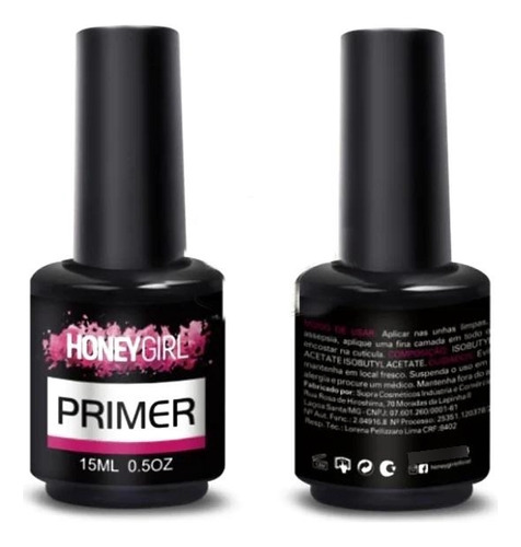 Primer Para Uñas Honey Girl 15ml Manicure