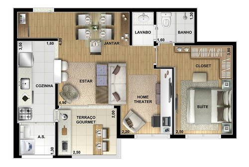 Imagem 25 de 30 de Apartamento À Venda No Bairro Morumbi - São Paulo/sp - O-1743-6422