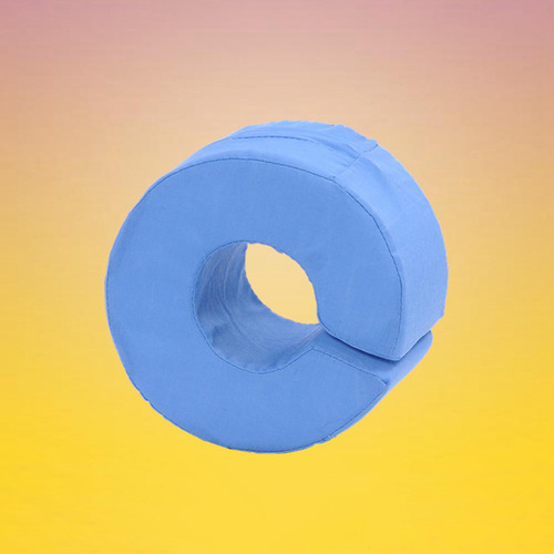 1 2 Cojín Protector De Talón For El Dolor Cojín Azul 17cm