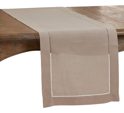 ~? Saro Lifestyle Rochester Collection Table Runner Con Bord