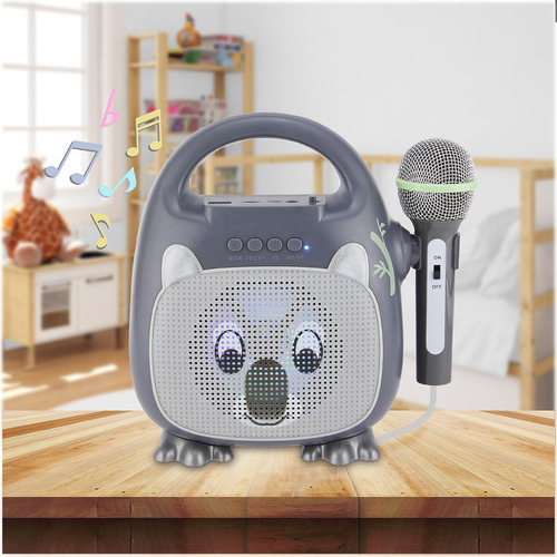 Altavoz De Karaoke Vivitar Singimals Kids Con Micrófono De 5