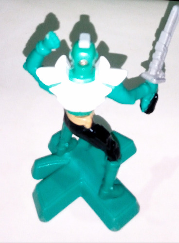 Muñeco Power Rangers Súper Samurái Verde Mcdonald's 2013 (Usado)