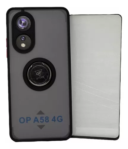 Funda Para Oppo A58 4g + Cristal Protector Reforzado Cph2577