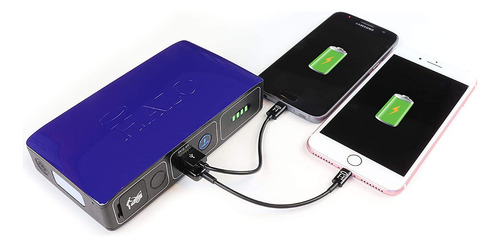 Arrancador Portatil Y Cargador De Celular