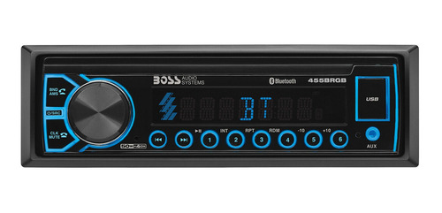 Estéreo Digital 1-din Bluetooth Multimedia Receptor De
