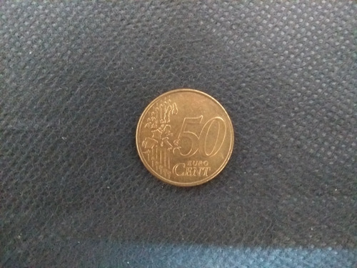 Moeda 50 Cents Euro 2002 Alemanha 