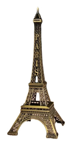 20 Torres Eiffel De Metal De 18cm Adorno Para Eventos