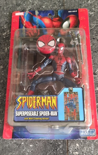 Marvel Legends Spider-man Spiderman Mcfarlane Version Toybiz