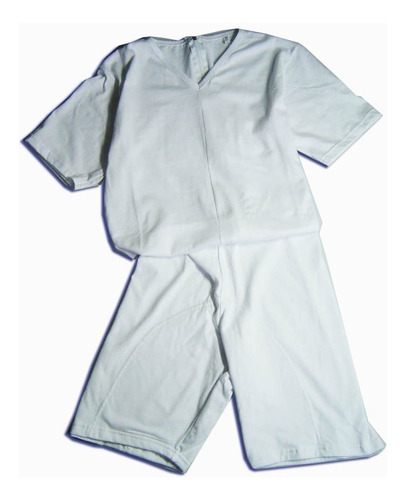 Disfraz De Loco Camisa De Fuerza Pijama Blanco Enfermero New