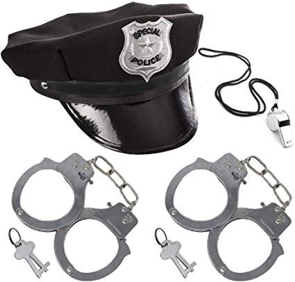 Accesorios De La Policía, La Policía Sombrero De Cosplay Del