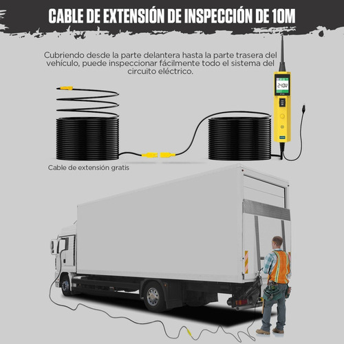 Probar De Potencia Automotriz Autool Punta Logica De 10 M