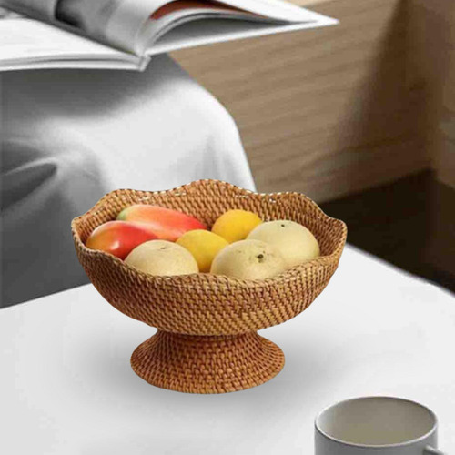 Cesta Para Lanches De Comida, Cesta De Frutas Com Grande