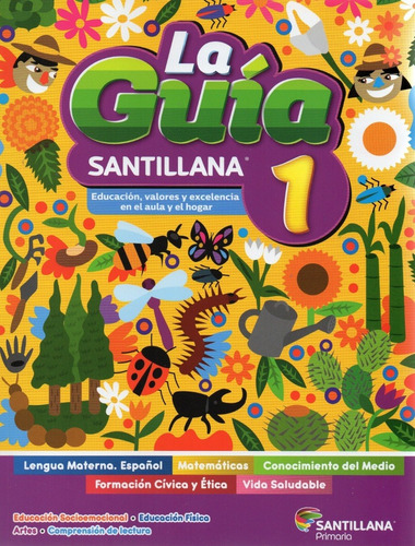 Imagen 1 de 7 de Guía Santillana 1° Pack C/5 Libros + Examen Pública 2021-22