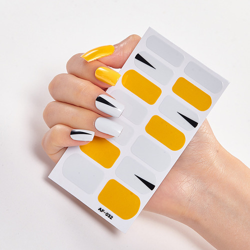 Tiras De Esmalte De Uñas Curadas: Se Envuelven Con Lima Y Ba