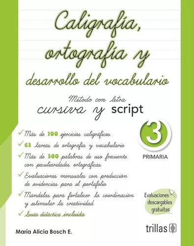 Caligrafia, Ortografia Y Desarrollo Del Vocabulario 3